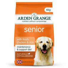 ARDEN GRANGE Senior with fresh chicken & rice 6 kg