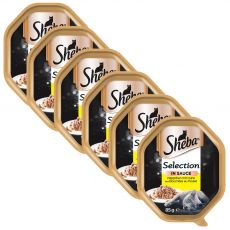 Sheba Sauce Spéciale koščki purana 6 x 85 g