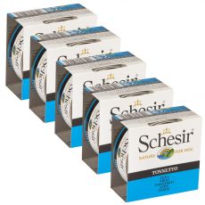 Schesir dog tuna v želatini 5 x 150 g