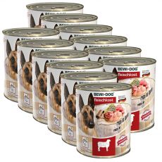 Novo BEWI DOG konzerva – jagnjetina, 12 x 800 g