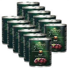 Konzerva NUEVO DOG Adult Beef 12 x 800 g