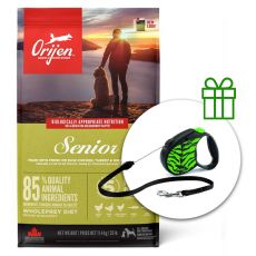 Orijen Senior 11,4 kg + Flexi povodec BREZPLAČNO