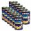 Konzerva pasje hrane ONTARIO z ribami in lososovim oljem – 12 x 400 g
