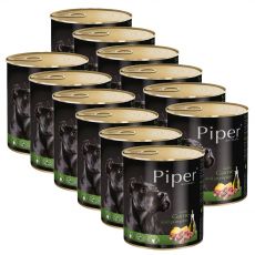 Konzerva Piper Adult divjačina in buča 12 x 800 g