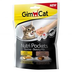 GimCat Nutri Pockets Taurine – Beauty Mix 150 g