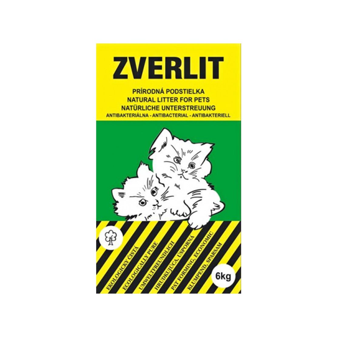Mačja stelja Zverlit zelena 6 kg