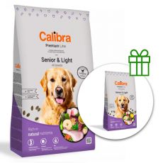 Calibra Dog Premium Line Senior & Light 12 + 3 kg BREZPLAČNO