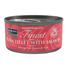Fish4cats Finest Tuna & Salmon 70 g