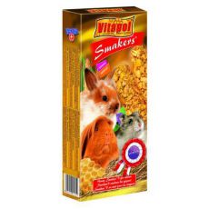 Vitapol Smakers - priboljški za glodavce z okusom medu, 90 g