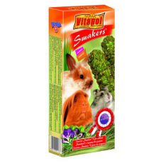 Vitapol Smakers Medick palčke za glodalce 110 g