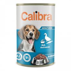 Konzerva Calibra Dog Adult raca in riž 1240 g