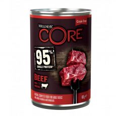 Wellness CORE Dog 95% govedina in brokoli 400 g