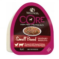 Wellness CORE Dog Small Breed piščanec in govedina 85 g