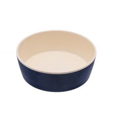 Pasja posoda BecoBowl Bamboo – modra S 15 cm / 0,8 l 