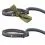 Pasji povodec Ruffwear Roamer Bungee Dog Lead Granite Gray M