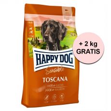 Happy Dog Supreme Toscana 12,5 kg + 2 kg BREZPLAČNO