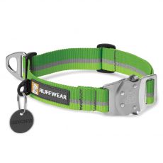 Ovratnica Ruffwear Top Rope Collar, zelena - S 28-36 cm