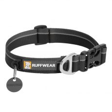 Ovratnica Ruffwear Hoopie Collar, črna - S 28-36 cm
