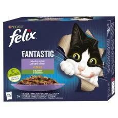 FELIX Fantastic izbor hran z zelenjavo 12 x 85 g