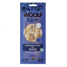Woolf Dog Earth NOOHIDE L palčke z račjim mesom 85 g