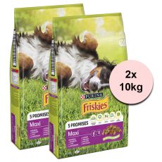 FRISKIES VitaFit Maxi z govedino 2 x 10 kg