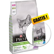 Pro Plan Sterilised Adult Cat Optirenal Turkey 10 + 1,5 kg BREZPLAČNO