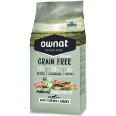 OWNAT Dog Prime Grain Free Adult Chicken & Turkey 14 kg