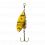 DAM Effzett Predator Spinner 1/4g Gold