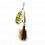 DAM Effzett Executor Dressed Spinner 1/3g Blacky