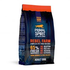 Primal Spirit Dog 65% Rebel Farm – piščanec in ribe 1kg