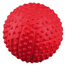 Žoga za psa - piskajoča, gumijasta, 5,5 cm