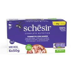 Schesir Multipack tuna in govedina 6 x 50 g