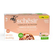 Schesir Multipack tuna z lososom 6 x 50 g