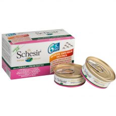 Schesir Multipack piščančji fileji s šunko 6 x 50 g