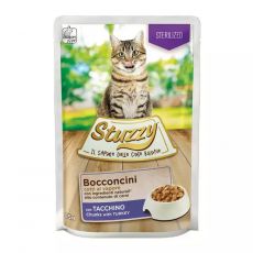 Stuzzy Cat Sterilized Chunks puranji koščki v omaki 85 g