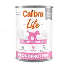 Calibra Dog Life Puppy & Junior Chicken with Rice 400 g
