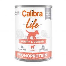 Calibra Dog Life Puppy & Junior Lamb with Rice 400 g