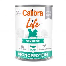 Calibra Dog Life Sensitive Salmon with Rice 400 g