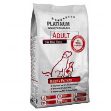 Platinum Natural Adult govedina + govedina 1,5 kg