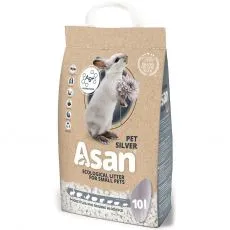 Asan Pet Silver stelja za glodavce in zajce 10 L