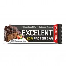 Nutrend Excelent Protein Bar - Čokolada+lešnik, 85g