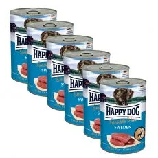 Happy Dog Wild Pur Sweden divjačina, 6 x 400 g