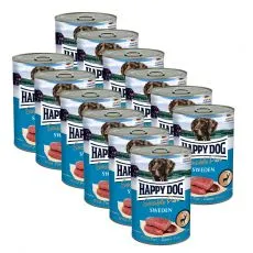 Happy Dog Wild Pur Sweden divjačina, 12 x 400 g