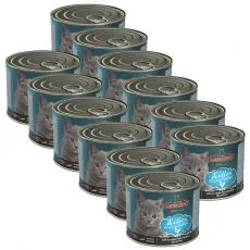 Konzerva hrane za mačje mladiče Leonardo Kitten 12 x 200 g