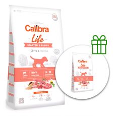 Calibra Dog Life Starter & Puppy Lamb 12 kg + 2,5 kg BREZPLAČNO