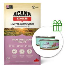 ACANA Singles Grass-Fed Lamb 11,4 kg + 2 konzervi Terra Canis BREZPLAČNO