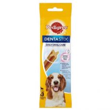Pasje palčke Pedigree Denta Stix medium - 3 kosi / 77 g