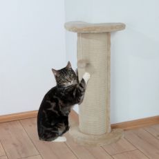 Mačji praskalnik, stolp, kotni z igračko - 75 cm