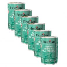 FirstMate Cage-free Turkey & Rice 6 x 345 g