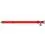WAU DOG nepremočljiva ovratnica - rdeča 24-40 cm / 20 mm